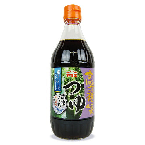 【マラソン限定！最大2000円OFFクーポン配布中】ヤマエ高千穂峡つゆかつお味あまくち500ml