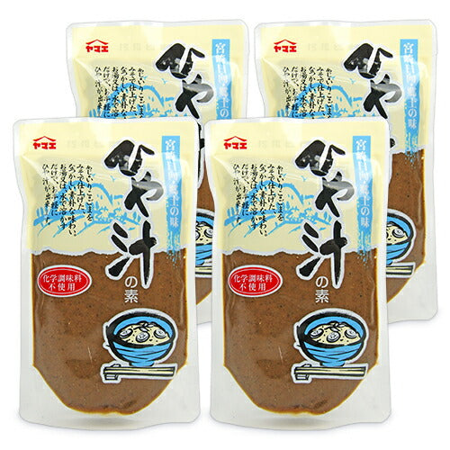《メール便で送料無料》ヤマエひや汁の素3-4人前180g×4袋宮崎郷土料理