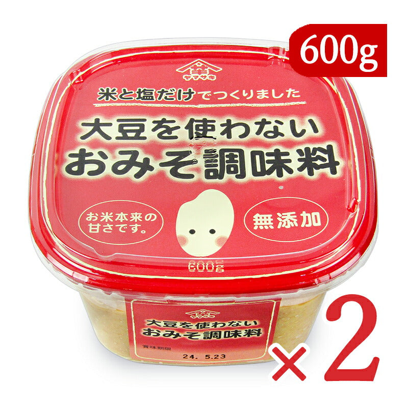 山崎醸造大豆を使わないおみそ調味料600g×2個