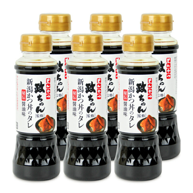 【マラソン限定！最大2000円OFFクーポン配布中！】山崎醸造政ちゃん新潟かつ丼のタレ200ml