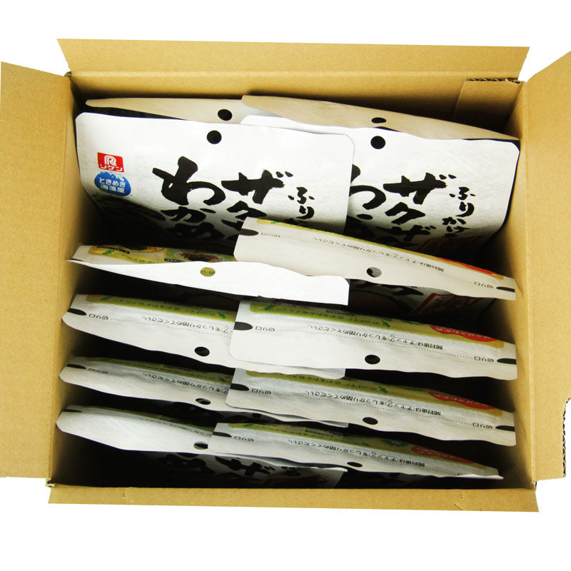 【マラソン限定！最大2,000円OFFクーポン配布中！】理研ビタミンふりかけるザクザクわかめ韓国風ごま油味50g×12個ケース販売