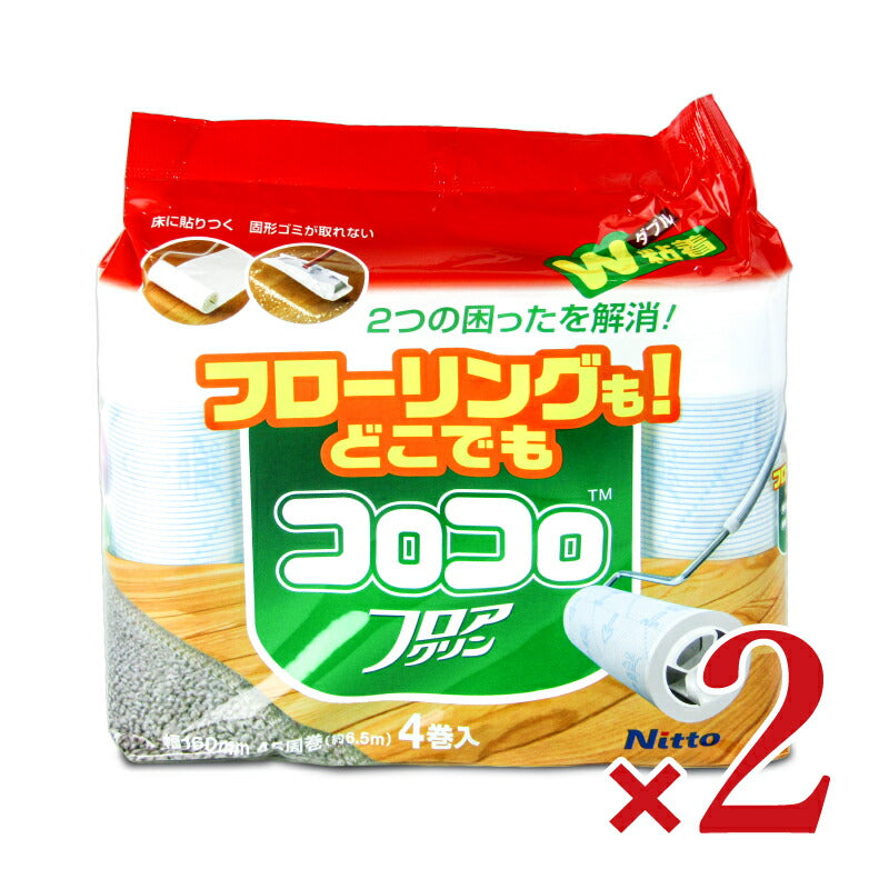 ニトムズコロコロスペアテープフロアクリン45周4P×2袋