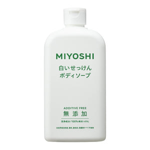 ミヨシ石鹸 無添加 白いせっけんボディソープ本体 400ml – にっぽん