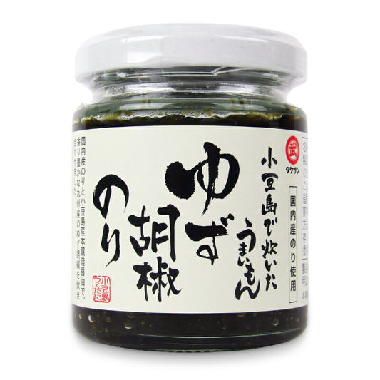 【マラソン限定!最大2000円OFFクーポン配布中!】タケサン小豆島で炊いたうまいもんゆず胡椒のり100g