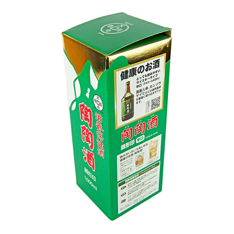 陶陶酒本舗 陶陶酒 銭形印 辛口 720ml 健康酒 – にっぽん津々浦々｜本店