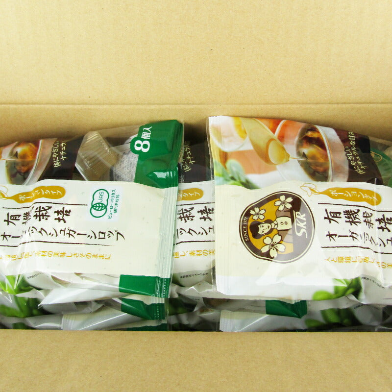 サクラ食品工業オーガニックシュガーシロップ15g×8個入り×12個ケース販売