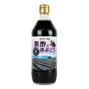 坂元醸造 壷づくり純米黒酢 鹿児島の黒酢と赤ぶどう 500ml – にっぽん