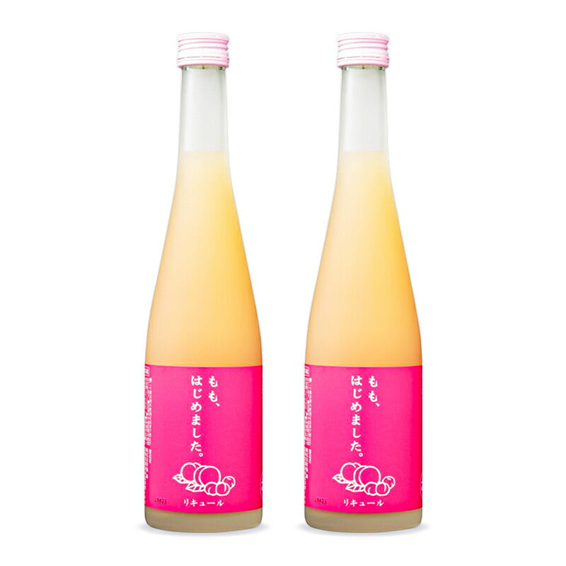 《送料無料》篠崎もも梅酒もも、はじめました500ml×2本リキュール