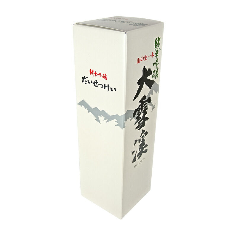 《送料無料》大雪渓酒造大雪渓純米吟醸1.8L化粧箱入
