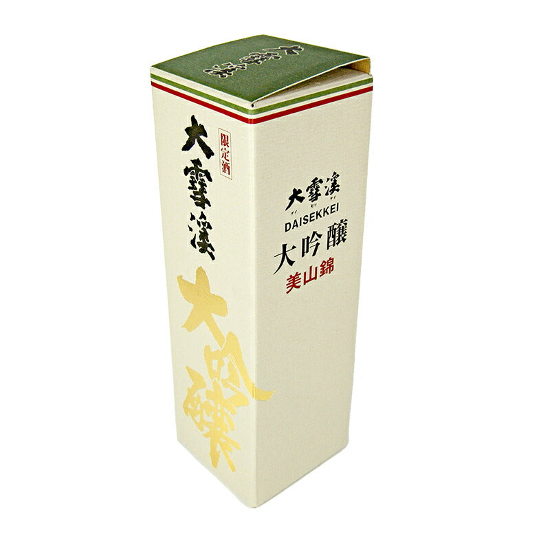 《送料無料》大雪溪酒造大雪渓大吟醸美山錦720mlやや辛口化粧箱入