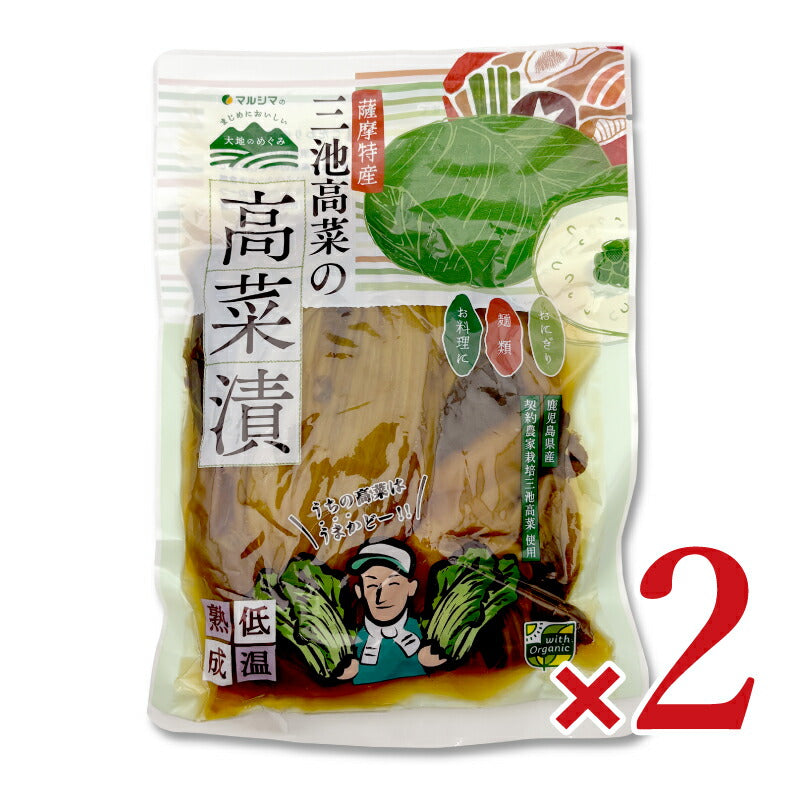 純正食品マルシマ 三池高菜の高菜漬け 250g