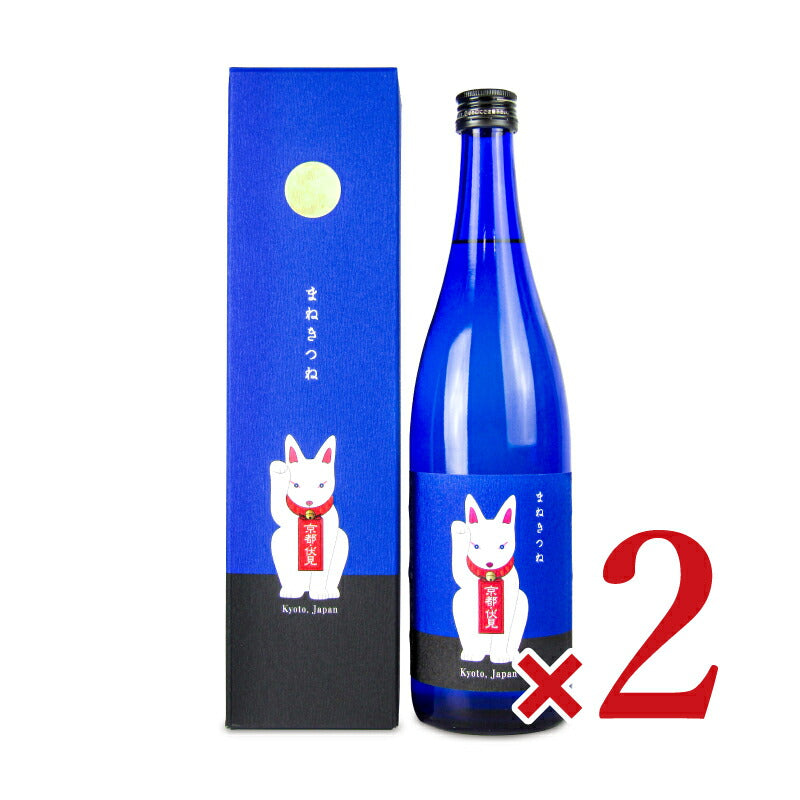 【10/30（月）24時間限定まとめ買い最大10%OFF】玉乃光酒造玉乃光「青まねきつね」純米吟醸（箱入）720ml