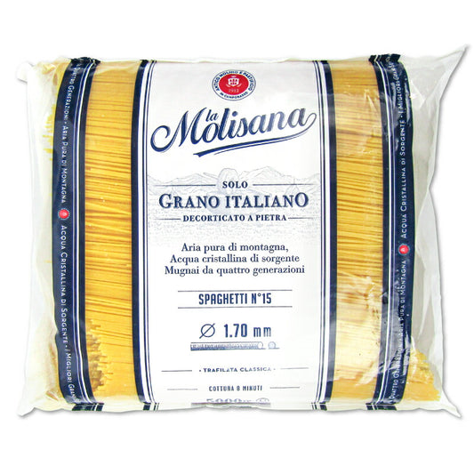 【10/30（月）24時間限定まとめ買い最大10%OFF】ラ・モリサーナスパゲッティ1.7mm(No.15)5kg[モンテ物産]