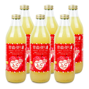 JAアオレン ヤエス 青森便り ふじ1000ml×6本セット ケース販売