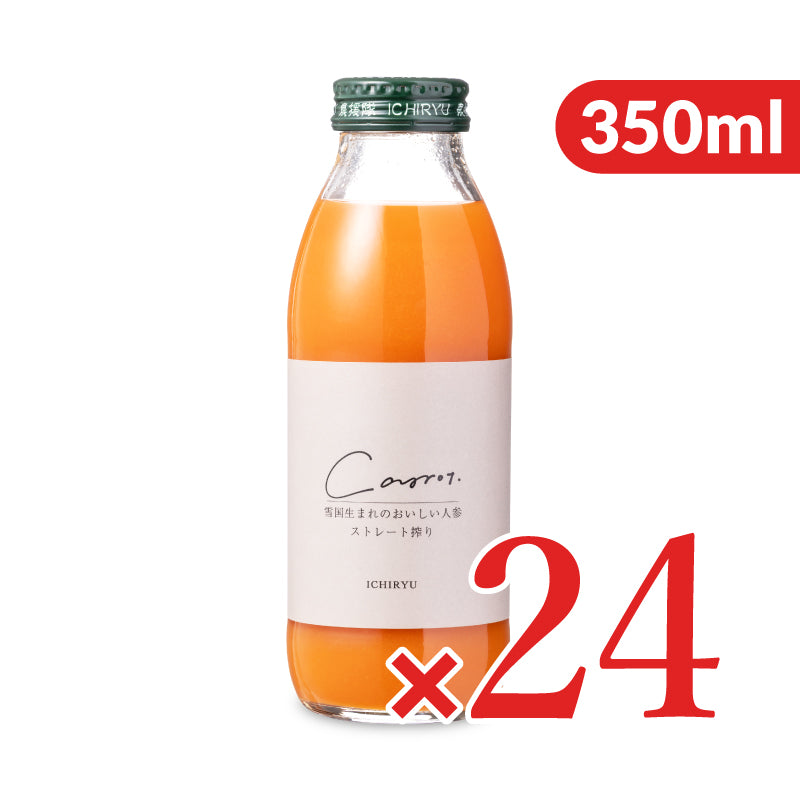 雪国生まれのおいしい人参ストレートタイプ 350ml ×12本