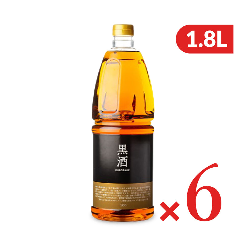 東酒造 黒酒500（金ラベル）ペット 1800ml 料理酒 灰持酒 – にっぽん