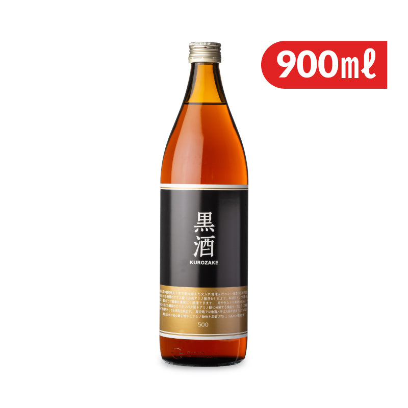 東酒造 黒酒500（金ラベル）瓶 900ml 料理酒 灰持酒