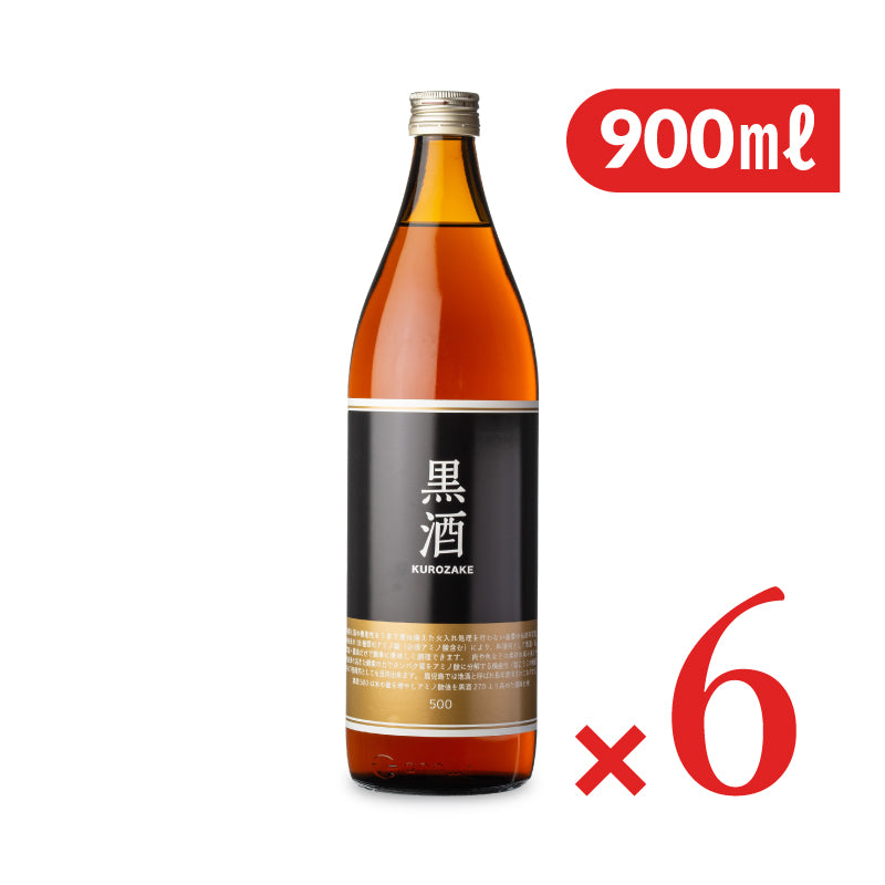 東酒造 黒酒500（金ラベル）瓶 900ml 料理酒 灰持酒