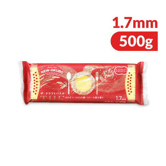 ニューオークボ クラフトパスタ JAPANPREMIUM 1.7mm 500g