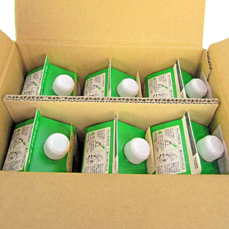 《送料無料》築野食品工業国産こめ油紙パック810g×6本ケース販売栄養機能食品（ビタミンE）