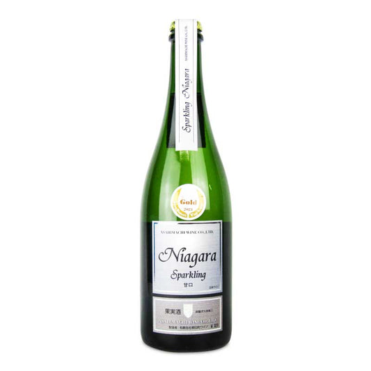 【ミライスタイル】朝日町ワインスパークリングナイアガラ750ml