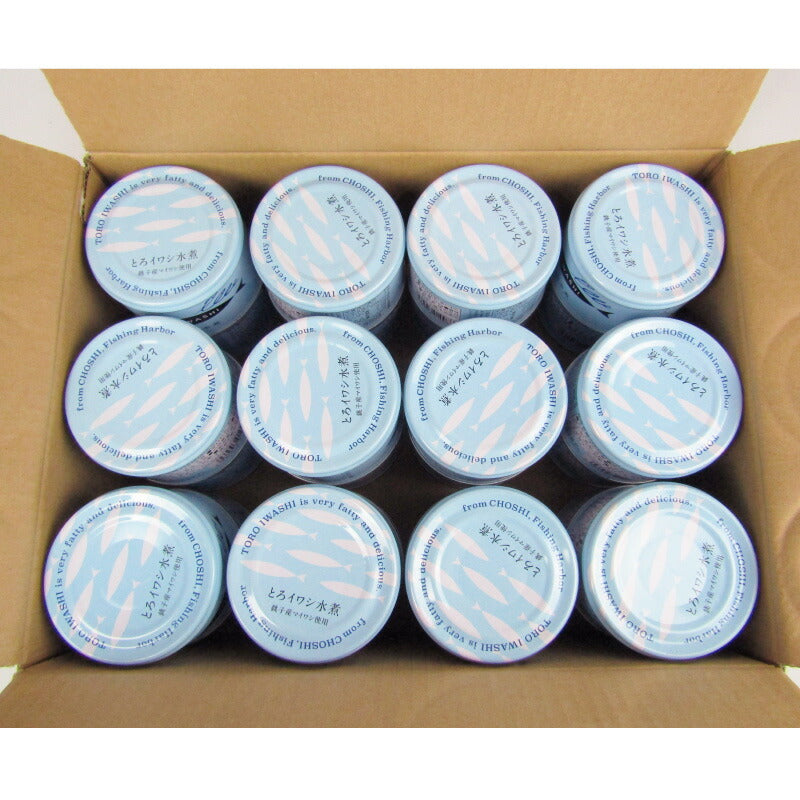 【マラソン限定!最大2200円OFFクーポン配布中!】《送料無料》千葉産直とろイワシ水煮150g×24個セットケース販売