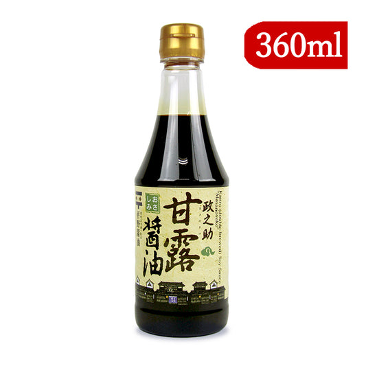 【スーパーSALE限定！最大2000円OFFクーポン配布中】平野醤油甘露醤油「政之助」360ml