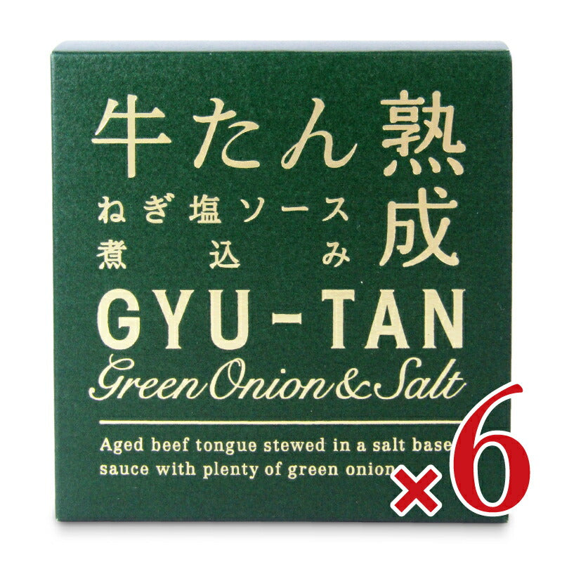 《送料無料》木の屋石巻水産牛たんねぎ塩ソース煮込み170g×6個