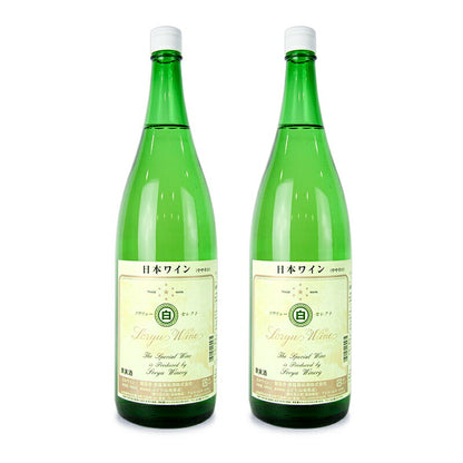 【34時間限定！食フェスクーポン配布中！】《送料無料》蒼龍葡萄酒蒼龍ワインセレクト白ワイン1.8L×2本やや辛口日本ワイン