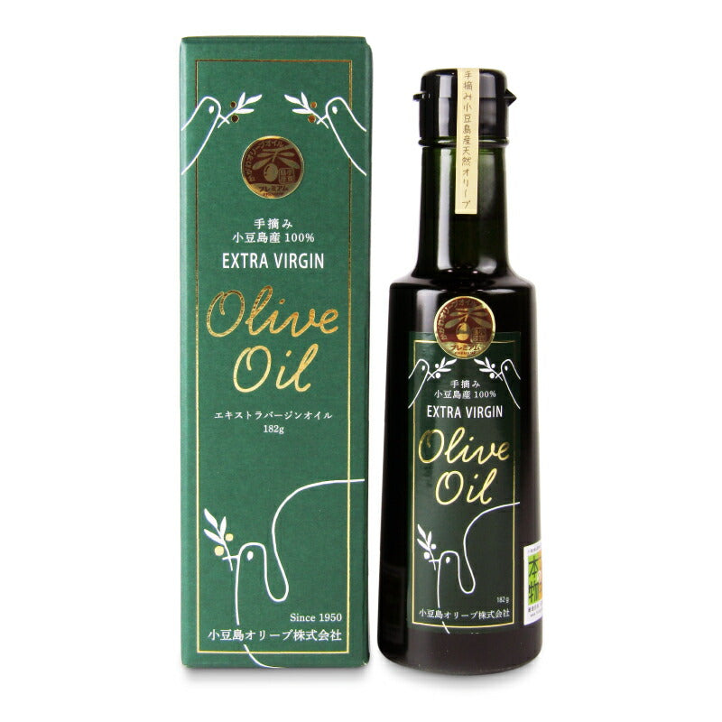 【マラソン限定!最大2000円OFFクーポン配布中!】《送料無料》小豆島オリーブ小豆島産EXVオリーブオイル182g