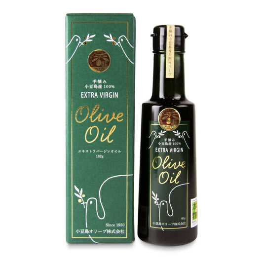 【マラソン限定!最大2000円OFFクーポン配布中!】《送料無料》小豆島オリーブ小豆島産EXVオリーブオイル182g