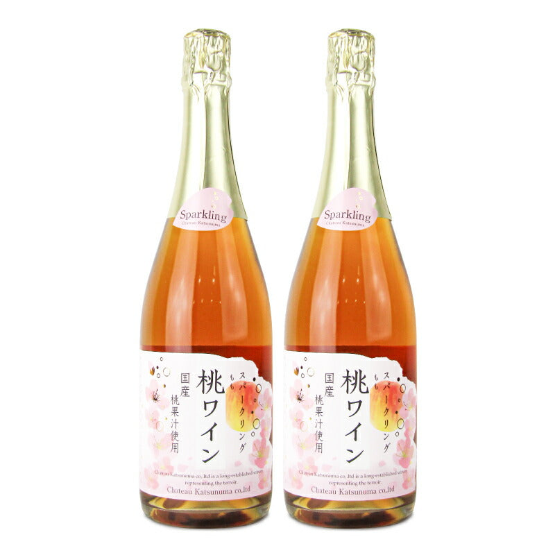 シャトー勝沼 スパークリング 桃ワイン 720ml – にっぽん津々浦々｜本店