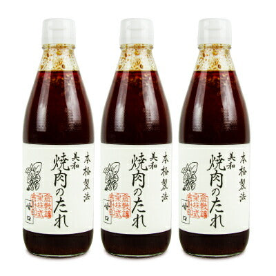 倉敷鉱泉倉敷味工房美和焼肉のたれ(甘口)360ml