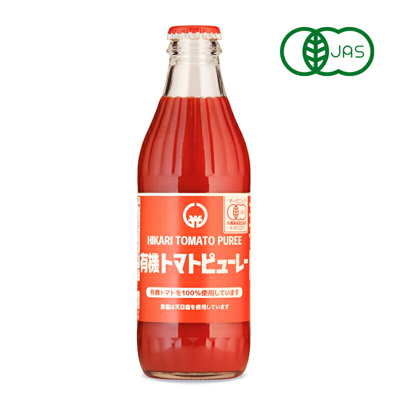 光食品有機トマトピューレー瓶320g有機JAS