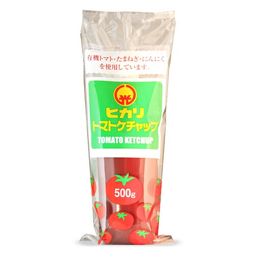 ヒカリトマトケチャップ500g（チューブ）［光食品］