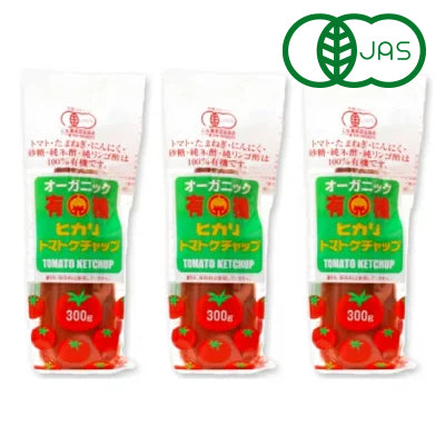 ヒカリ有機トマトケチャップ300g（チューブ）［光食品］【にっぽん津々浦々】