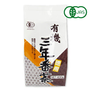 播磨園 有機三年番茶 400g リーフティー 有機JAS – にっぽん津々浦々｜本店