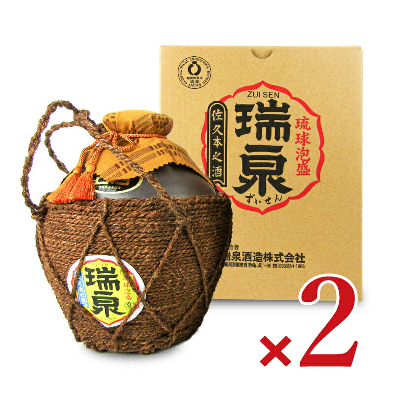 瑞泉酒造1升巻壺古酒43度1800m