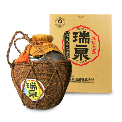 瑞泉酒造1升巻壺古酒43度1800m