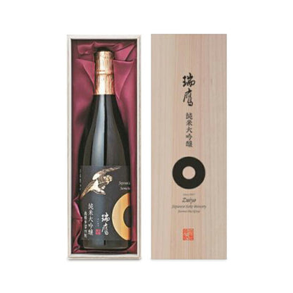 【スーパーSALE限定！最大2000円OFFクーポン配布中】瑞鷹「金」純米大吟醸720ml[box入り]