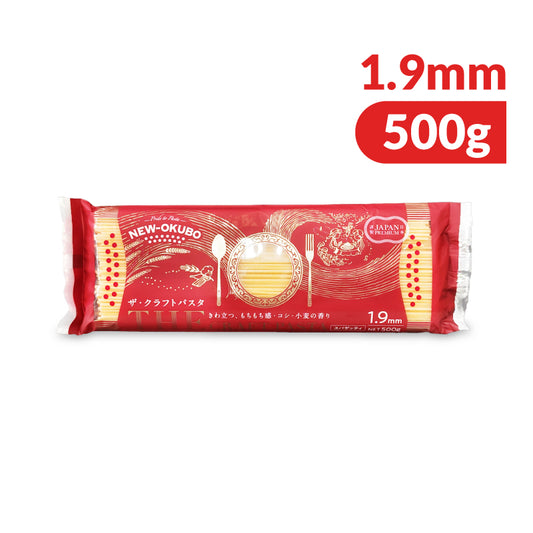 ニューオークボ クラフトパスタ JAPANPREMIUM 1.9mm 500g