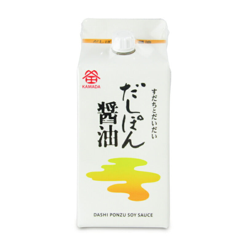 【最大2200円OFFのスーパーSALE限定クーポン配布中！】【ミライスタイル】鎌田醤油だしぽん醤油200ml