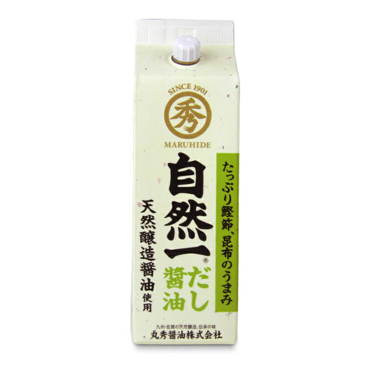 自然一だし醤油300ml［丸秀醤油］