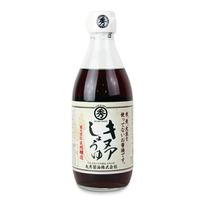 キヌアしょうゆ360ml［丸秀醤油］