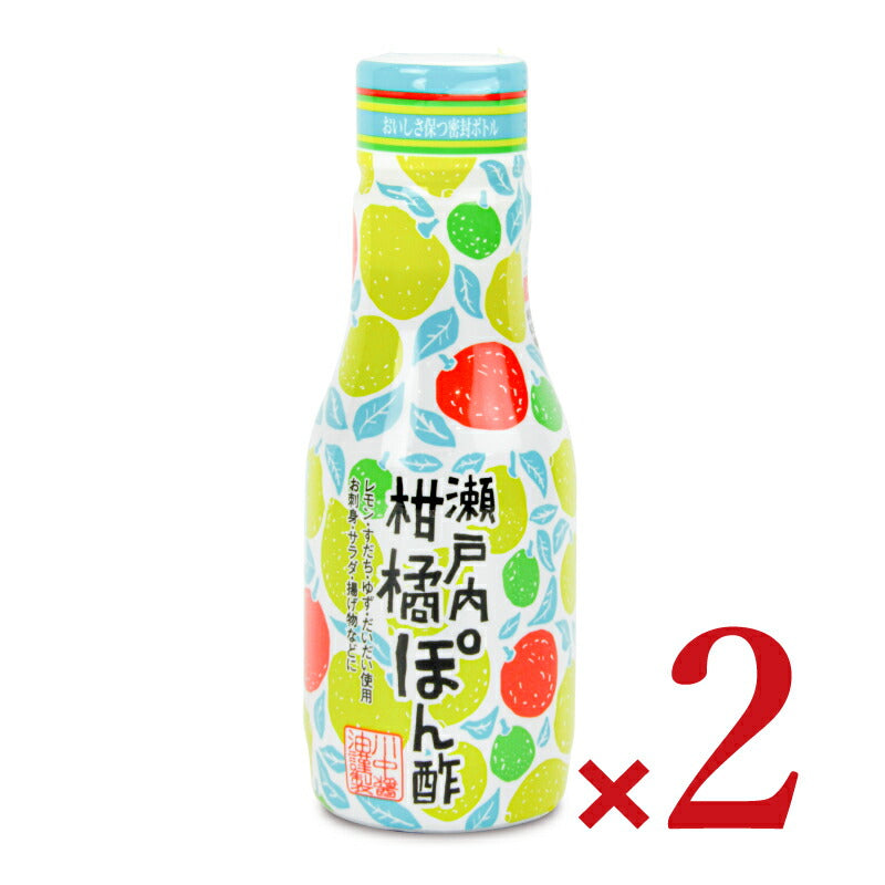 【マラソン限定！最大2200円OFFクーポン配布中！】川中醤油瀬戸内柑橘ぽん酢200ml