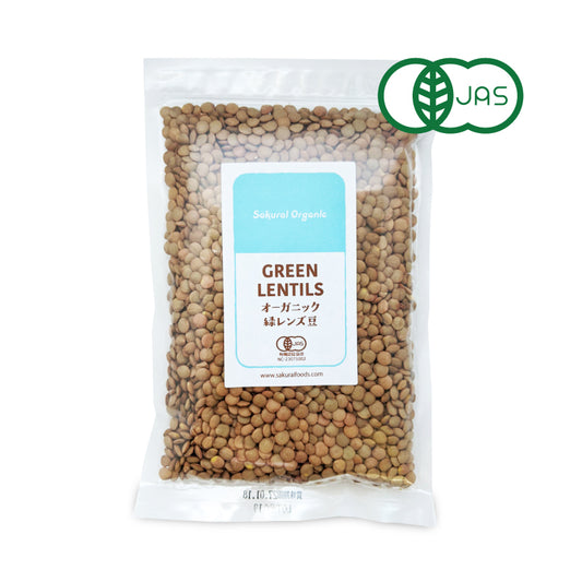 有機緑レンズ豆 250g 桜井食品 有機JAS