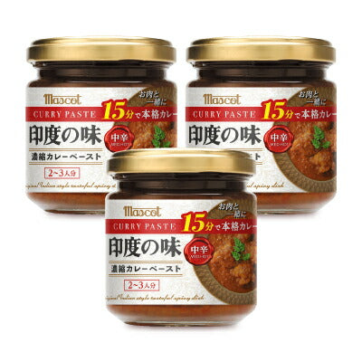 印度の味中辛×3個