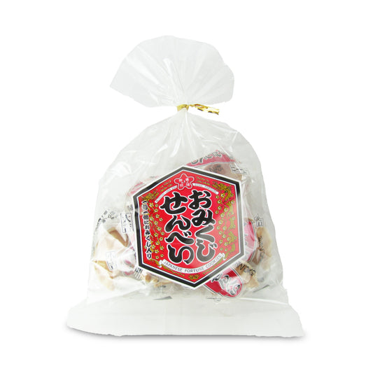 銀座花のれん 瓦おみくじせんべい 8個