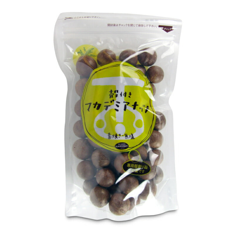 【GW限定！最大10%OFFクーポン配布中！】ニダフジャパン殻付きマカデミアナッツ454g