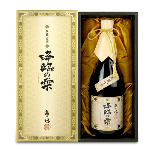 【ブラックフライデー限定！最大2,000円OFFクーポン配布中！】《送料無料》高千穂酒造降臨の雫黒麹全量仕込麦乙33度720ml本格焼酎